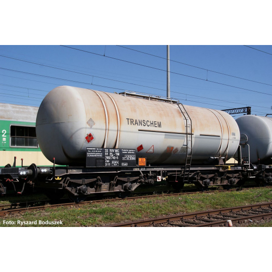 PIKO 28312  Zestaw 2 wagonów towarowych cystern typ 406Rb PL-TM H0 1:87